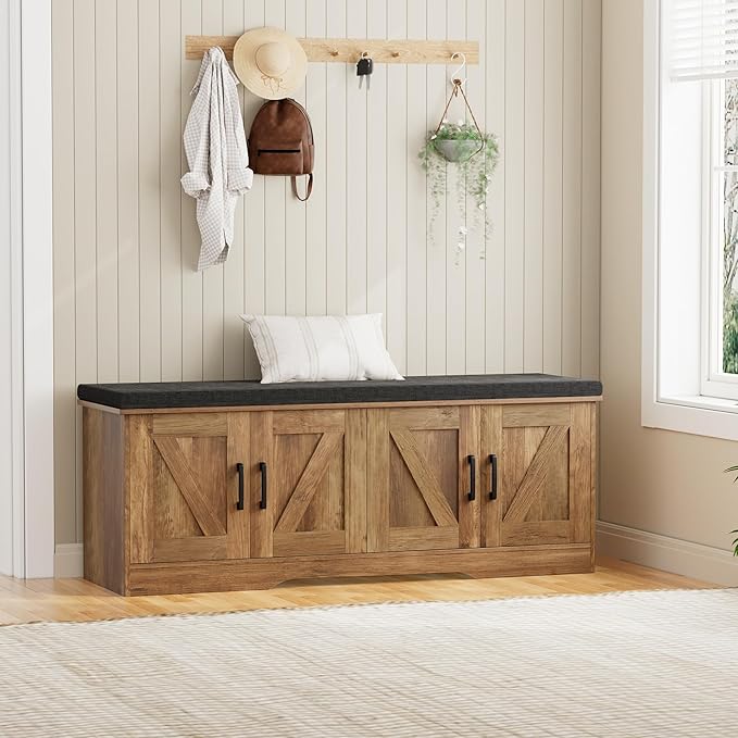 2-Tier Storage Bench, Shoe Bench - Image 8