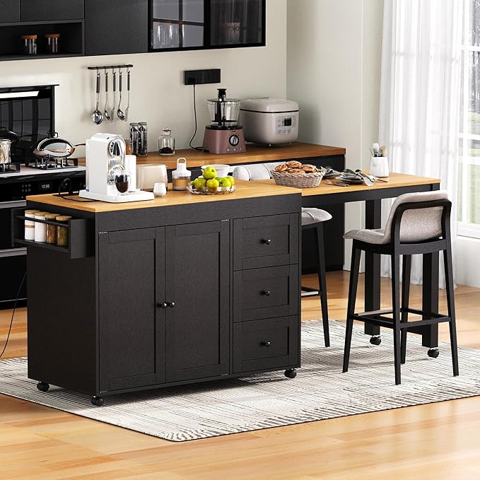 Ball & Cast 74.8" Kitchen Island - Image 4