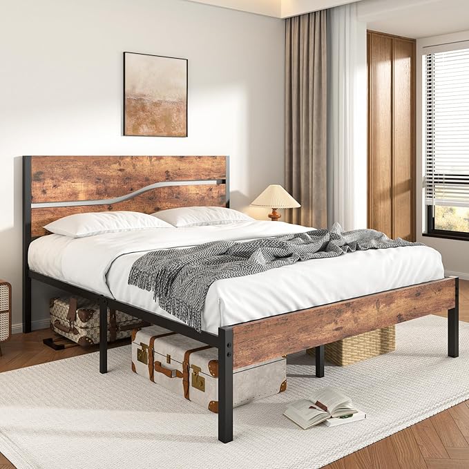 VECELO Full Size Bed Frame - Image 3