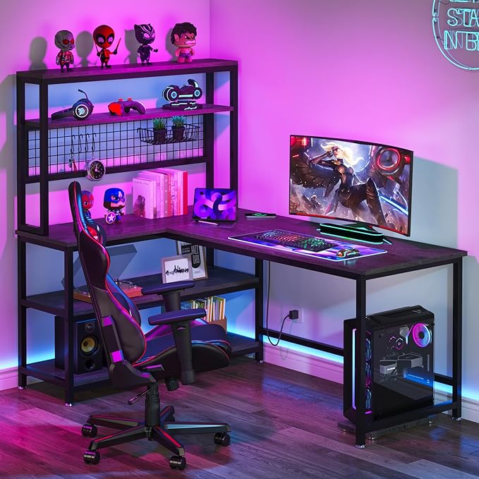 Tribesigns 55" Large Computer Desk - Image 3
