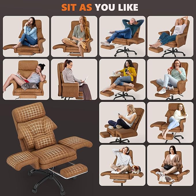 ELABEST C39 Cross Legged Office Chair - Image 4