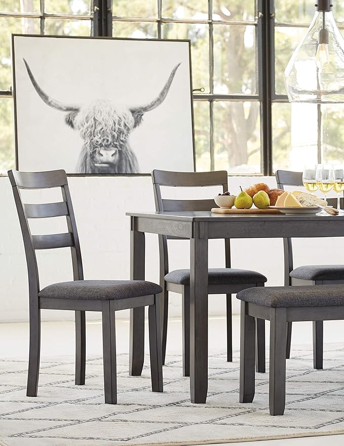 Signature Design by Ashley Bridson Modern 6 Piece Dining Set, Includes Dining - Image 11
