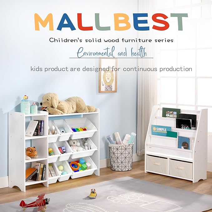 MallBest 4-Tier Kids' Toy Storage Organizer Shelf - Image 7
