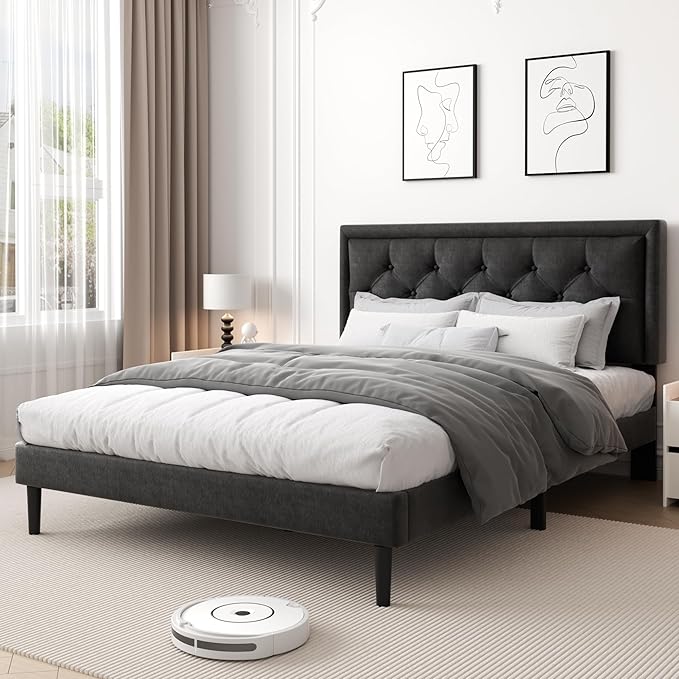 Full Size Platform Bed Frame by CXVXbedframe
