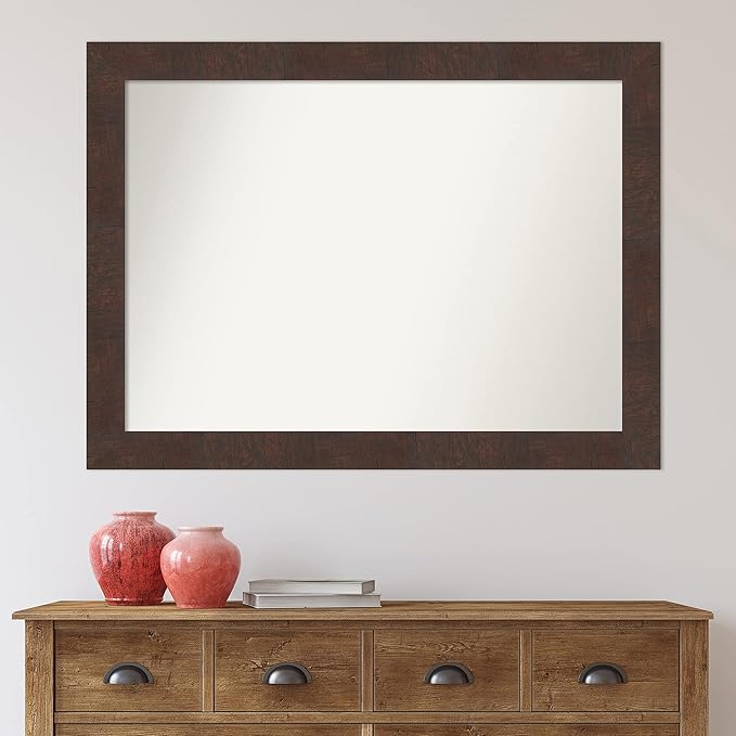 Amanti Art White Bathroom Mirror - Image 6
