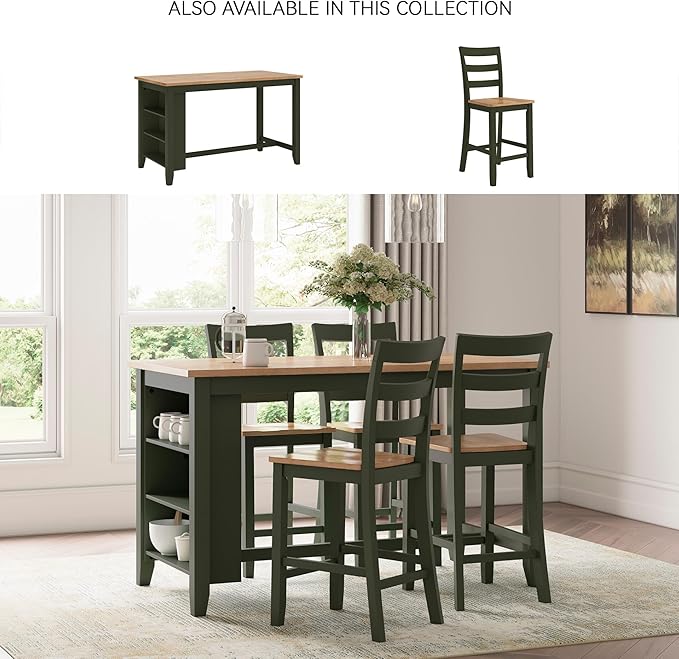 Signature Design by Ashley Gesthaven Modern Counter Height Dining Table - Image 6