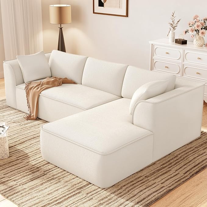 Vesgantti 106" Cloud Sectional Couch by Vesgantti