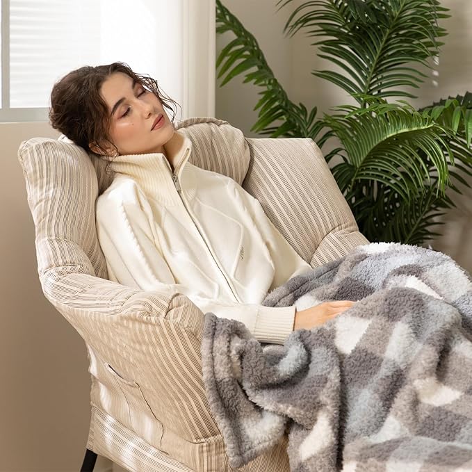 HollyHOME Fabric Lazy Chair - Image 4