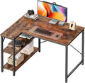 Huuger L Shaped Desk, 39 Inches Computer Desk by Huuger