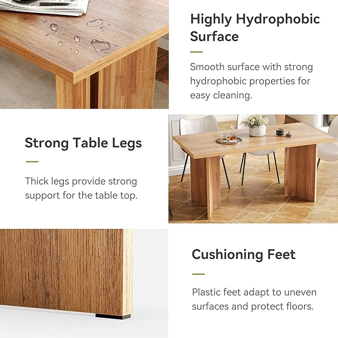 LITTLE TREE Wooden Dining Table Set - Image 7