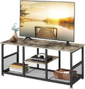 VECELO TV Stand Up to 50 Inches, 39 Inch Industrial Entertainment Center Media by VECELO