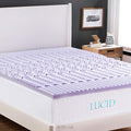 Lucid Lavender Infused 2 Inch Memory Foam Mattress Topper by Lucid