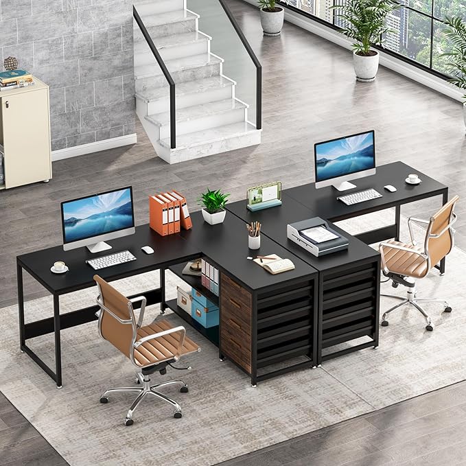 Tribesigns L Shaped Computer Desk - Image 4