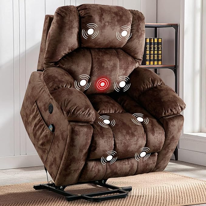 Phoenix Home Large Power Lift Recliner by Unknown