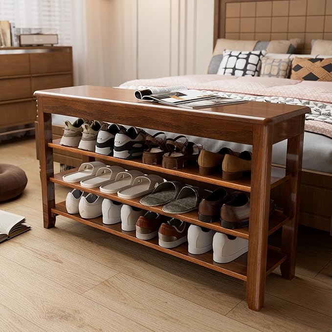 Shoe Storage Bench for Entryway - Image 5