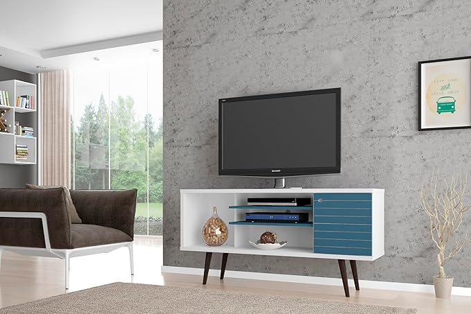 Manhattan Comfort Liberty Mid Century Modern TV Stand - Image 2