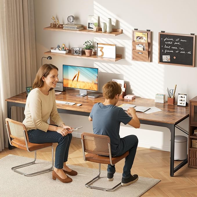 PRAISUN 78.7 X 29.5 Inch Computer Desk - Image 2