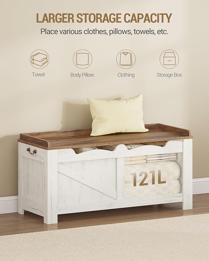 39.4" Storage Chest, Extra Large Storage Trunk - Image 7