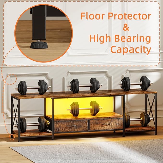 LED TV Stand for 75 70 Inch TV - Image 7
