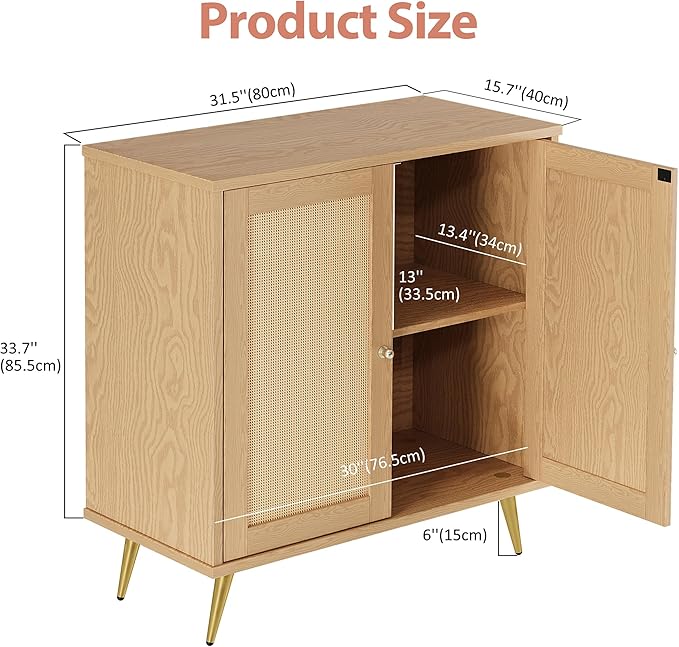 Shintenchi Rattan Buffet Cabinet - Image 2