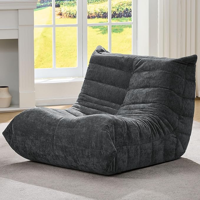 Bean Bag Chairs for Adults Giant Bean Bag Chair Memory Foam BeanBag Chair Big by YourHomeDeservesMore