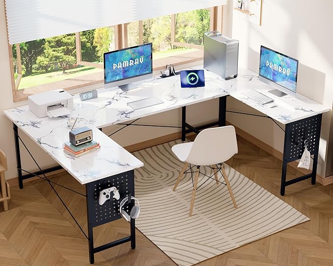 Pamray 71 Inch Large Computer Desk - Image 3