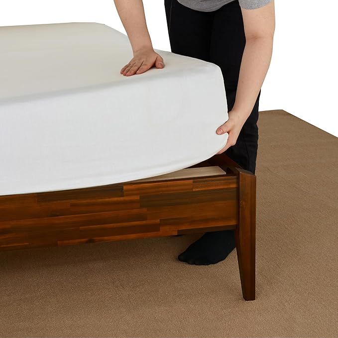 Bme Dinkee King Bed Frame Wood 15 Inch - Image 9