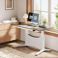 COLAMY Electric Adjustable Standing Desk – 48 x 28 Inch Sit Stand Desk by COLAMYINC