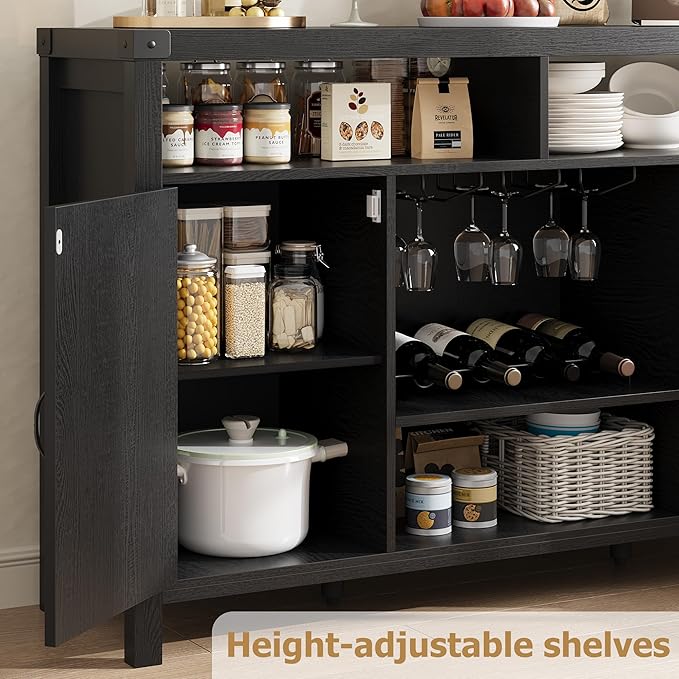 IDEALHOUSE Rattan Buffet Cabinet - Image 3