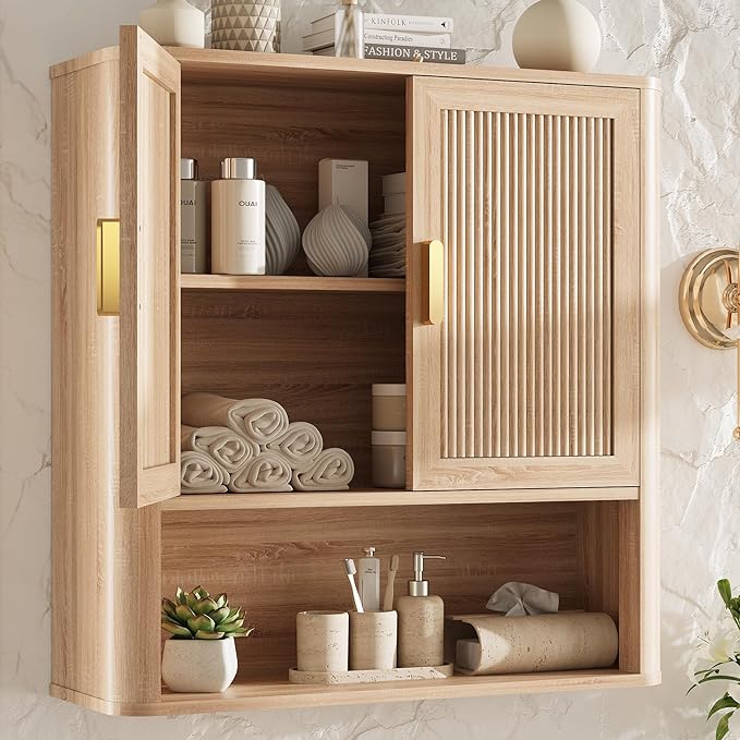 Bathroom Storage Cabinet, Medicine Cabinet by INNODToddlerTower
