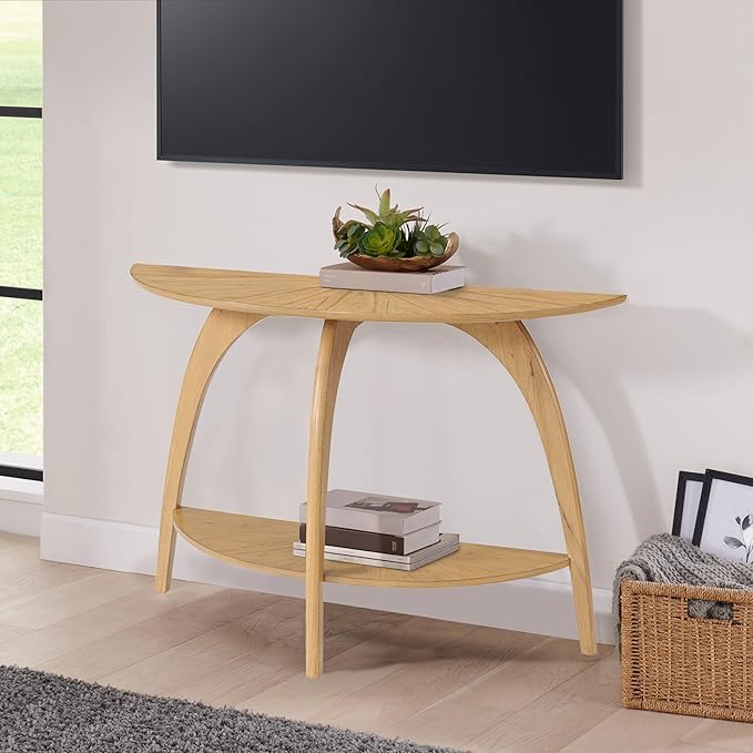 Martin Svensson Home LAX Half-Moon Sofa Console Table by MartinSvenssonHome