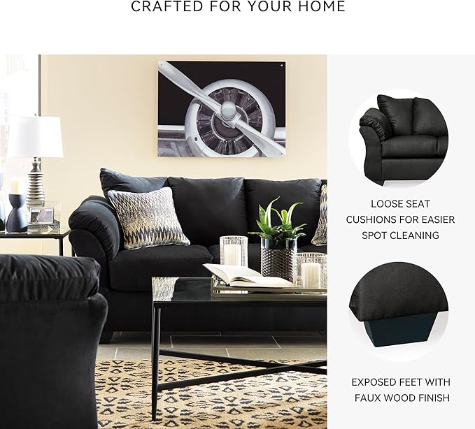 Signature Design by Ashley Darcy Classic Contemporary Sofa - Image 5