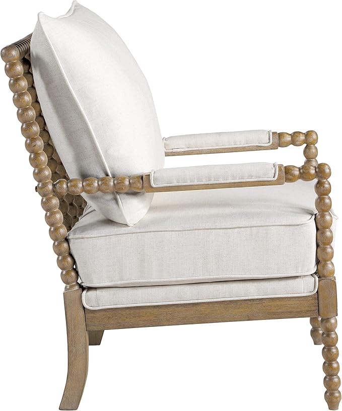 OSP Home Furnishings Fletcher Spindle Accent Chair - Image 4