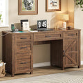 Farmhouse 61'' Executive Desk by Vabches