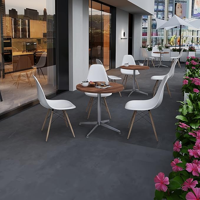 Round Office Table Conference Table Small Dining Table Coffee Meeting Table - Image 2