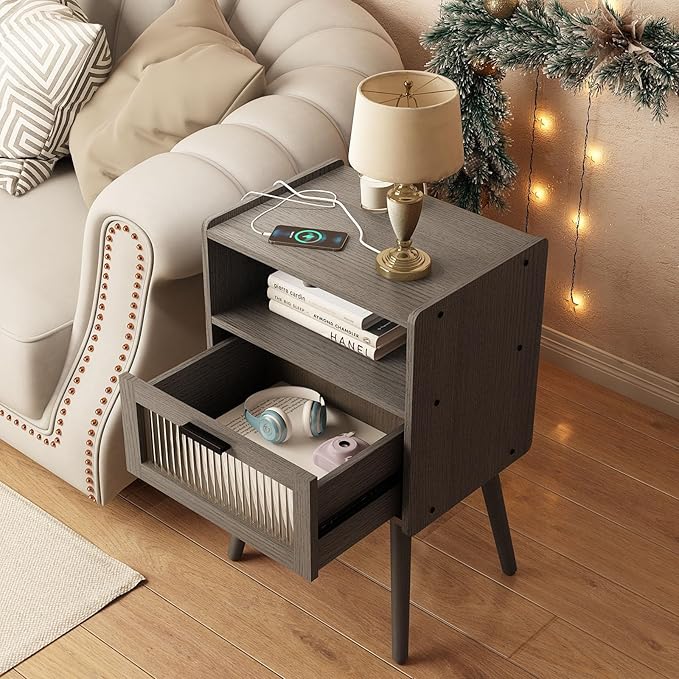 Mid Century Modern Nightstand - Image 7