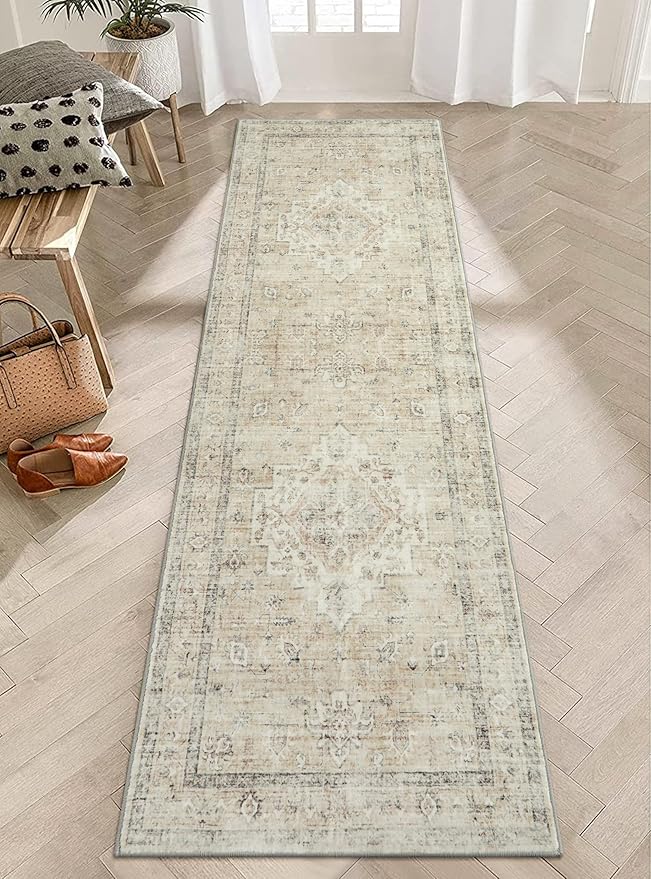 LIVEBOX Washable 2.5x8 Runner Rugs by LIVEBOX
