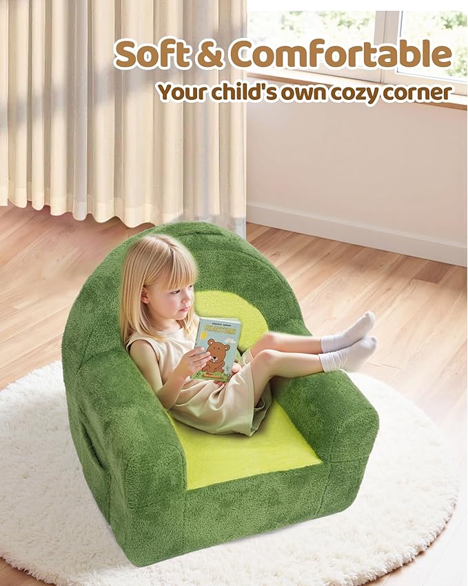Toddler Chair, Comfy Foam Kids Couch - Image 6