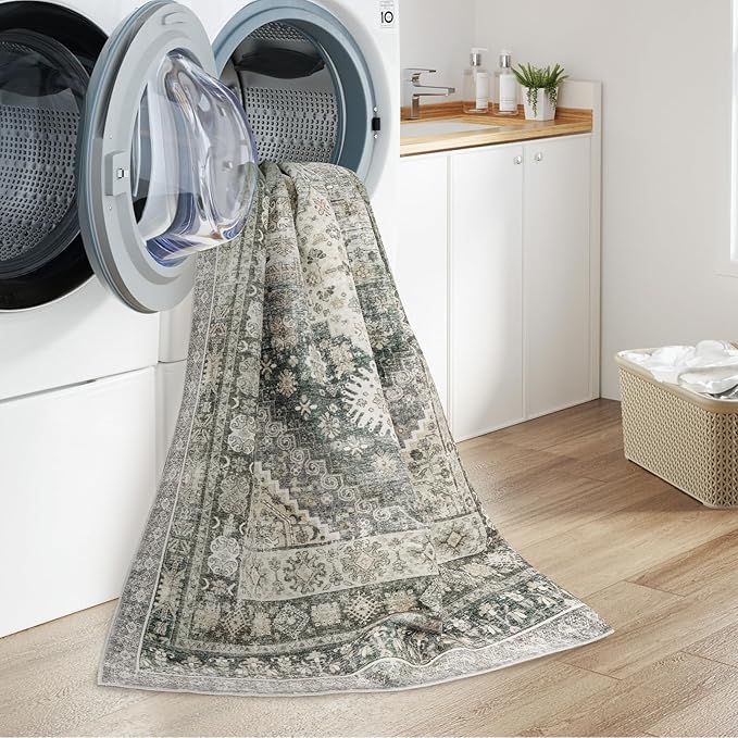 zesthome 6x9 Area Rug, Super Soft Washable Rugs - Image 6