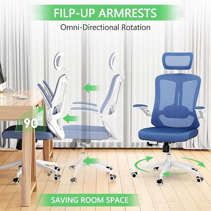 Home Office Chair, Ergonomic Big and Tall Office Desk Chair - Image 7