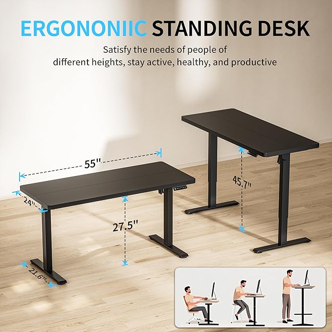 BIZUM Electric Standing Desk - Image 2