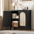 Garvee 31.5'' Small Rattan Buffet Cabinet by Garvee