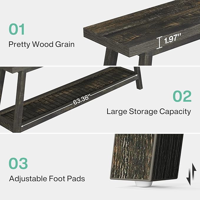 Tribesigns 70.86-Inch Console Table - Image 8