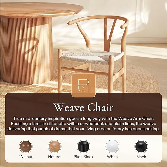 POLY & BARK Weave Chair - Image 4