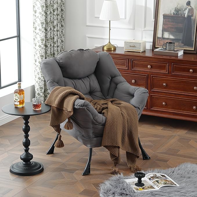 Lazy Chair for Living Room, Modern Accent Chairs - Image 2