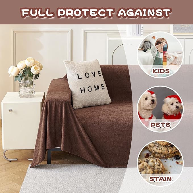 MYSKY HOME Sofa Covers Washable Couch Cover - Image 3