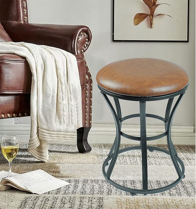 Vanity Stool Chair, Modern Dressing Stool by ELLENSAMQI