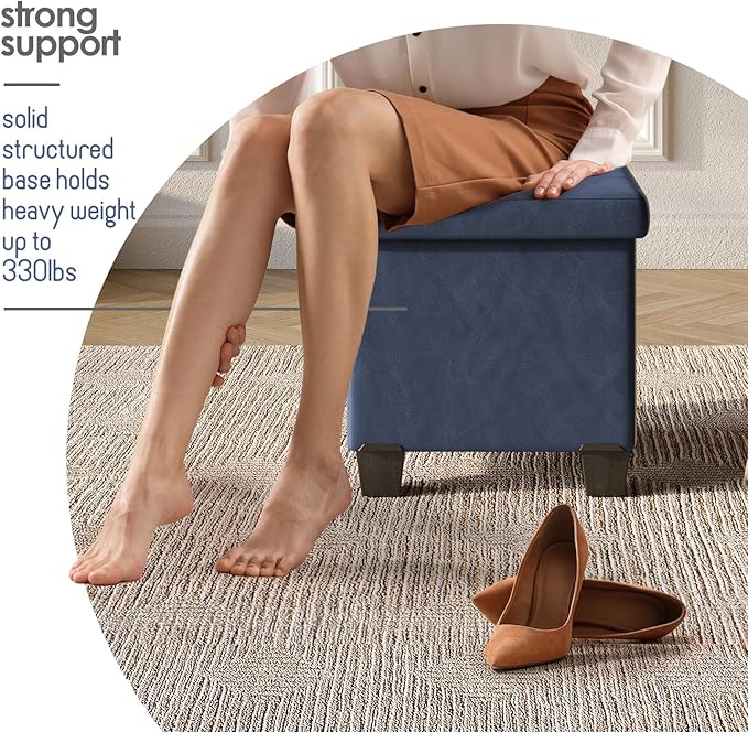 STORAGEBUD Storage Ottoman Cube - Image 5