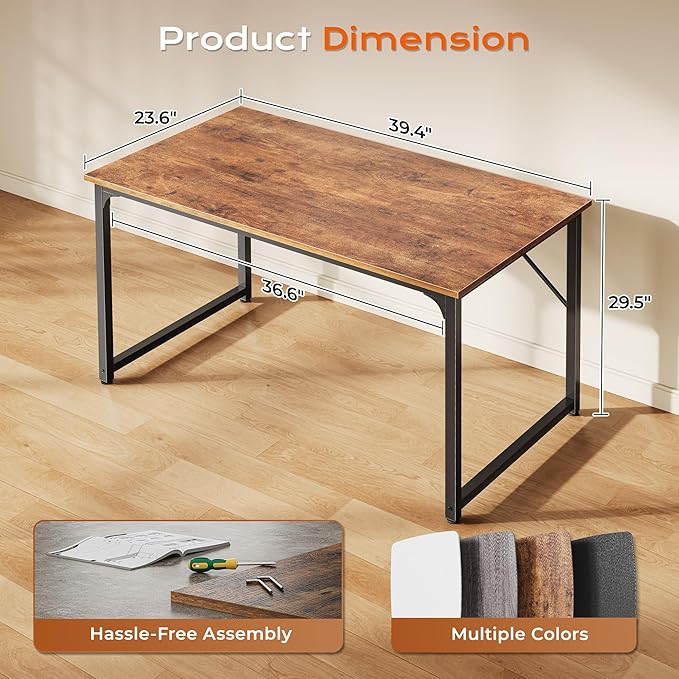 PRAISUN 40 X 24 Inch Computer Desk - Image 2