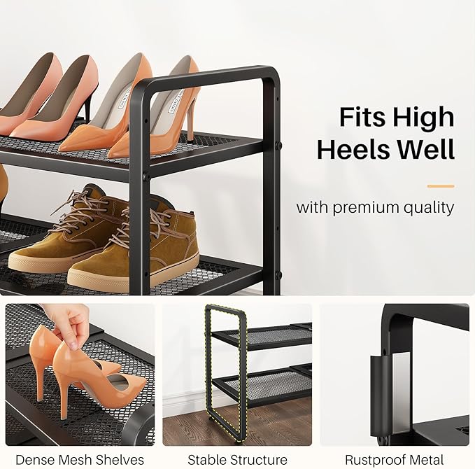 Shoe Rack - Expandable Shoe Organizer - Image 5